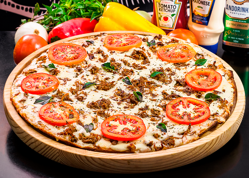 Pizza Carne desfiada
